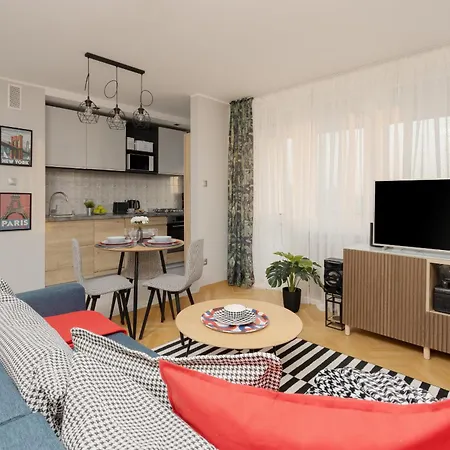 Apartman Stylish With Balcony Zoliborz By Renters *